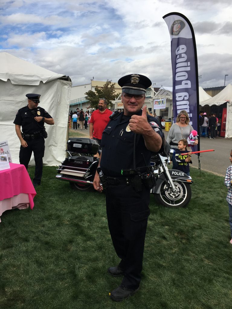 Yakima Police at the Central Washington State Fair Yakima Police